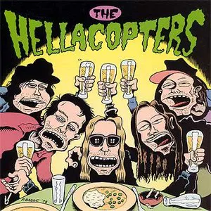 Pochette de Down Right Blue de The Hellacopters