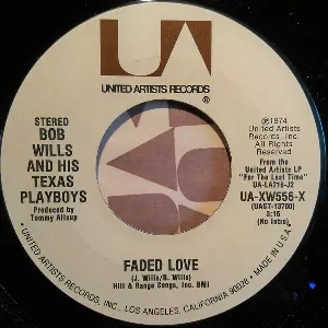 Pochette de Faded Love / San Antonio Rose de Bob Wills and His Texas Playboys