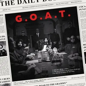 Pochette de G.O.A.T. de Diljit Dosanjh