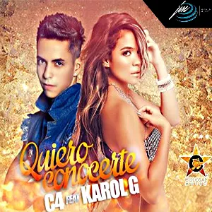 Pochette de Quiero conocerte (remix) de KAROL G