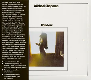 Pochette de Window de Michael Chapman