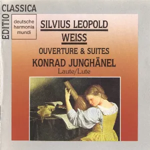 Pochette de Ouverture & Suites de Sylvius Leopold Weiss - Konrad Junghänel