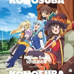 Pochette de Million Smile / 101匹目の羊 de Rie Takahashi - Sora Amamiya - Ai Kayano