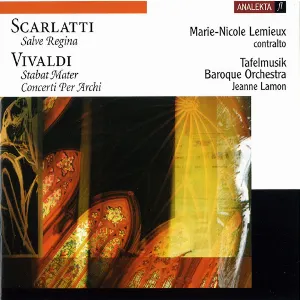 Pochette Scarlatti: Salve Regina / Vivaldi: Stabat Mater / Concerti per archi