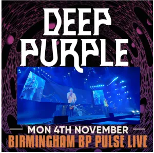 Pochette de 2024‐11‐04: bp pulse LIVE, Birmingham, England, UK de Deep Purple