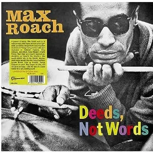 Pochette de Deeds, Not Words de Max Roach