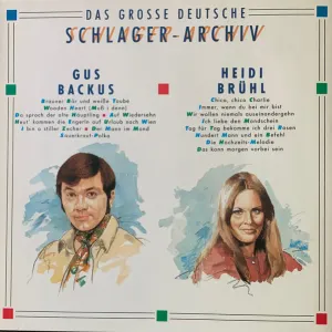 Pochette de Das große deutsche Schlager-Archiv - Gus Backus / Heidi Brühl de Gus Backus