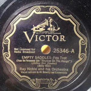 Pochette de Empty Saddles / Big Chief de Sota de Ray Noble and His Orchestra