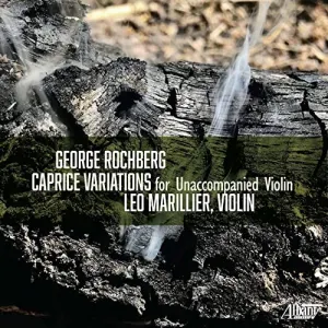 Pochette de Caprice Variations de George Rochberg