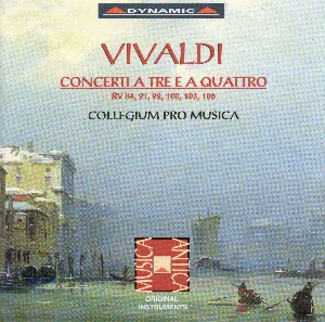 Pochette Vivaldi: Chamber Concertos, RV 84, 91, 92, 100, 103 and 106