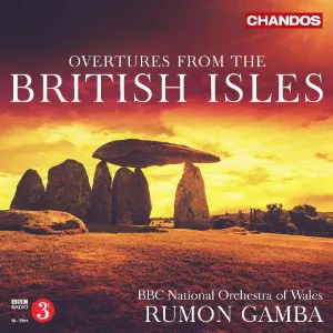 Pochette de Overtures from the British Isles de BBC National Orchestra of Wales - Rumon Gamba
