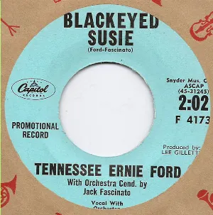 Pochette de Blackeyed Susie de Tennessee Ernie Ford