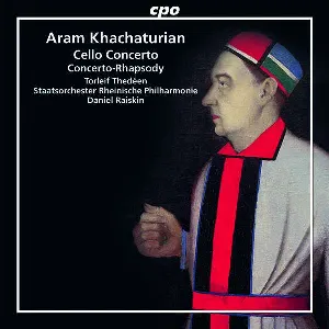 Pochette de Cello Concerto / Concerto-Rhapsody de Rheinische Philharmonie - Daniel Raiskin - Torleif Thedéen