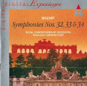 Pochette Symphonies nos. 32, 33 & 34