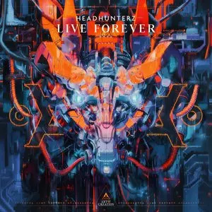Pochette de Live Forever de Headhunterz