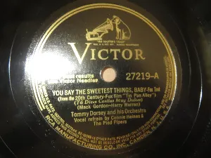 Pochette de You Say the Sweetest Things, Baby / Not So Long Ago de Tommy Dorsey and His Orchestra