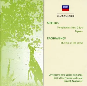 Pochette Sibelius: Symphonies nos. 2 & 4 / Tapiola / Rachmaninov: The Isle of the Dead