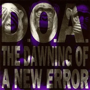 Pochette de The Dawning of a New Error de D.O.A.