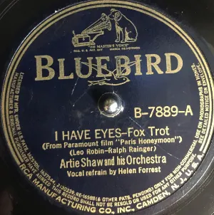Pochette de I Have Eyes / You're a Sweet Little Headache de Artie Shaw and His Orchestra