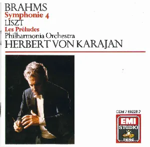 Pochette Brahms: Symphonie 4 / Liszt: Les préludes