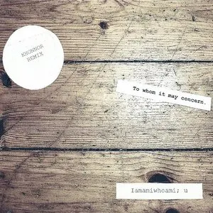 Pochette de u (Khonnor remix) de iamamiwhoami