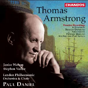 Pochette de A Passer-by / Friends Departed / Sinfonietta / Fantasy Quintet / Six English Part Songs de London Philharmonic Choir - Stephen Varcoe - Paul Daniel - Janice Watson - London Philharmonic Orchestra