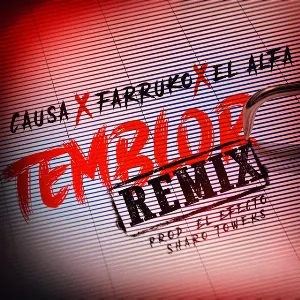 Pochette de Temblor (Remix) de El Alfa - Farruko
