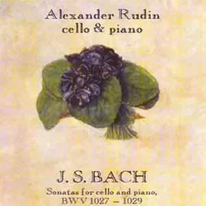 Pochette de Sonatas for cello and piano, BWV 1027 - 1029 de Alexander Rudin