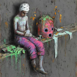 Pochette de On The Edge de Mustafa Khetty
