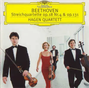 Pochette Streichquartette Op. 18 Nr. 4 & Op. 131
