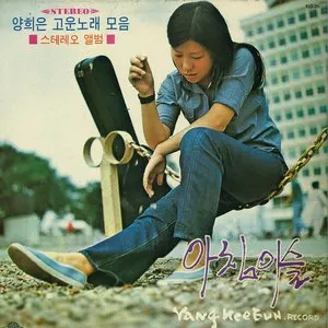 Pochette de 양희은 고운노래 모음 / 아침이슬 de Yang Hee-eun
