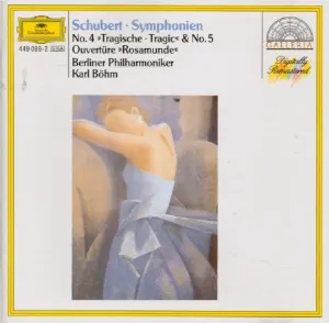 Pochette Symphonien No. 4 »Tragische • Tragic« & No. 5, Ouvertüre »Rosamunde«
