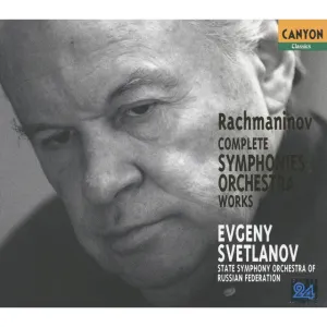 Pochette de Complete Symphonies & Orchestral Works de Sergei Rachmaninoff - State Academic Symphony Orchestra of Russia “Evgeny Svetlanov” - Yevgeny Svetlanov