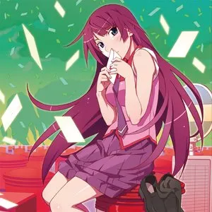 Pochette de 「二言目」&「偽物語」劇伴音楽集 其ノ壹 de Satoru Kōsaki - Chiwa Saitō