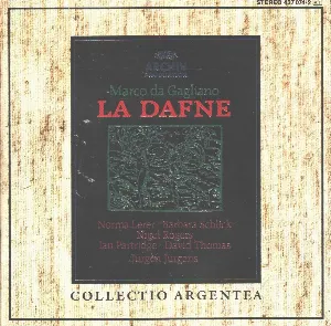 Pochette de La Dafne de David Thomas - Barbara Schlick - Colin Tilney - Ian Partridge - Nigel Rogers