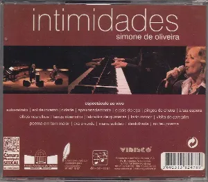 Pochette de Intimidades de Simone de Oliveira