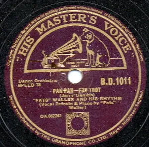 Pochette de Pan-Pan / Twenty-Four Robbers de Fats Waller and His Rhythm