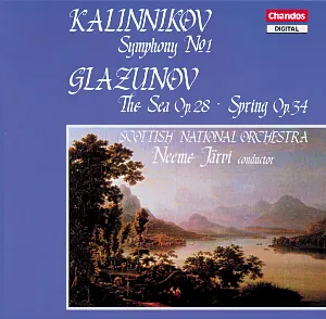 Pochette Kalinnikov: Symphony No. 1 / Glazunov: The Sea, Op. 28 / Spring, Op. 34