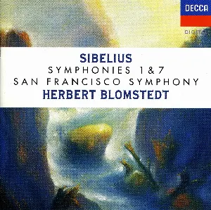 Pochette de Symphonies 1 & 7 de Jean Sibelius - Herbert Blomstedt - San Francisco Symphony