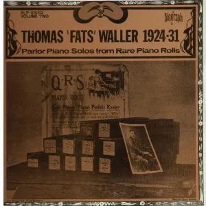 Pochette 1924-1931 Parlor Piano Solos From Rare Piano Rolls Vol. 2