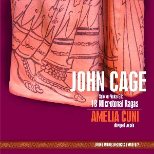 Pochette de Solo for Voice 58: 18 Microtonal Ragas de John Cage