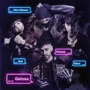 Pochette de Gelosa de Guè - Sfera Ebbasta