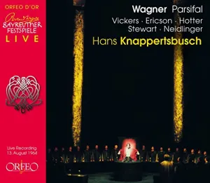 Pochette de Parsifal de Hans Knappertsbusch - Orchester der Bayreuther Festspiele - Richard Wagner