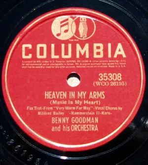Pochette de Heaven in My Arms (Music in My Heart) / That Lucky Fellow de Benny Goodman and His Orchestra