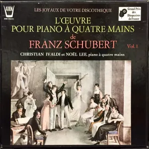 Pochette de L'Œuvre pour piano à quatre mains, Vol.1 de Noël Lee - Christian Ivaldi - Franz Schubert