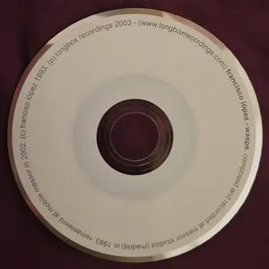 Pochette de Wasps de Francisco López