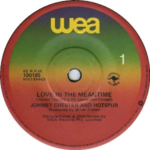 Pochette de Love in the Meantime de Johnny Chester