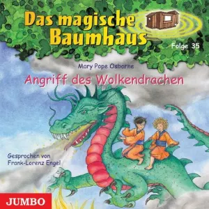 Pochette de Das magische Baumhaus, Folge 35: Angriff des Wolkendrachen de Mary Pope Osborne - Frank‐Lorenz Engel