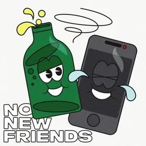 Pochette de NO NEW FRIENDS de Risky Business