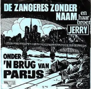 Pochette de Onder ’n brug van Parijs / De woekeraar de Zangeres Zonder Naam - Jerry Bey
